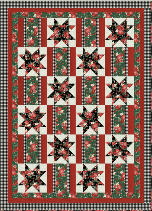 Holly Jolly 5-Yard Quilts, Fabric Cafe