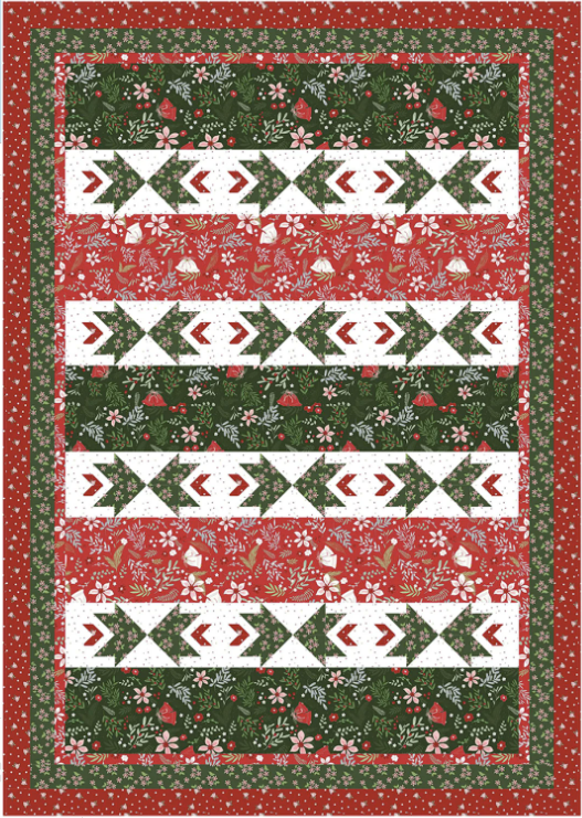 Holly Jolly 5-Yard Quilts, Fabric Cafe
