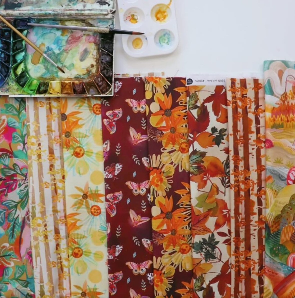Florals, Northern Brights, Amarilys Henderson, Moda Fabrics