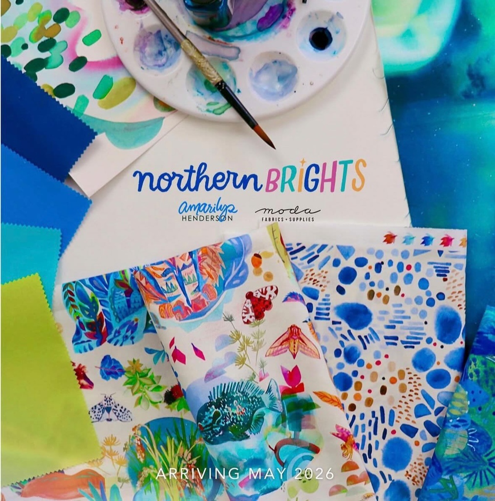 Northern Brights Charm Pack, Amarilys Henderson, Moda Fabrics