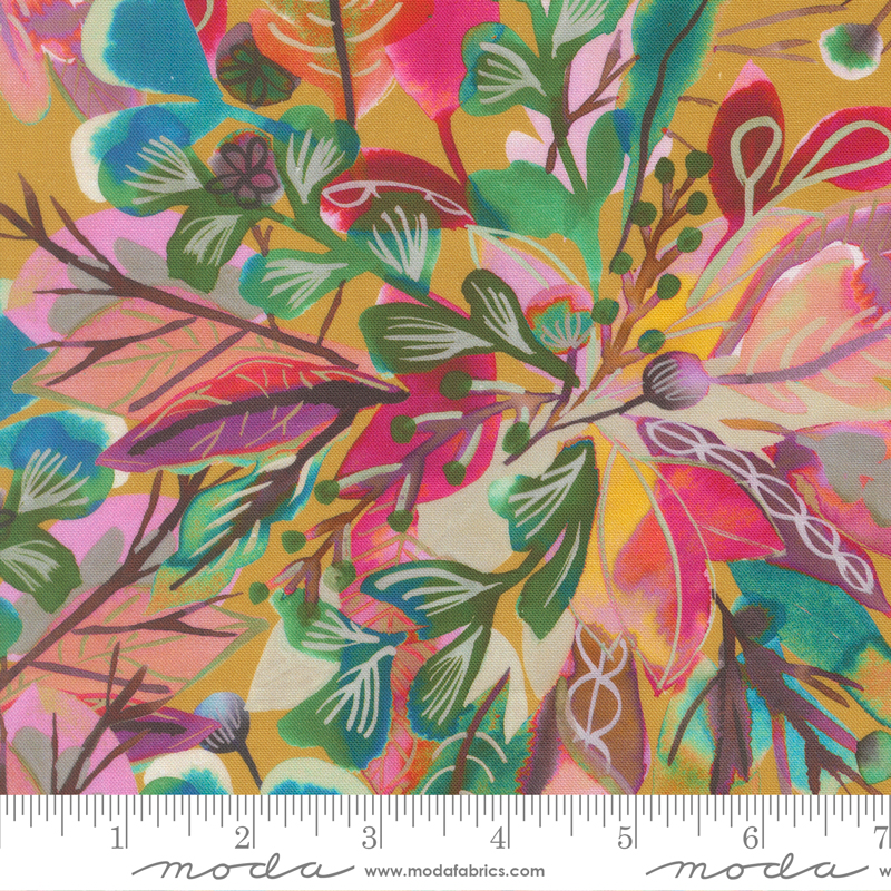 Sage Brush Floral, Northern Brights, Amarilys Henderson, Moda Fabrics