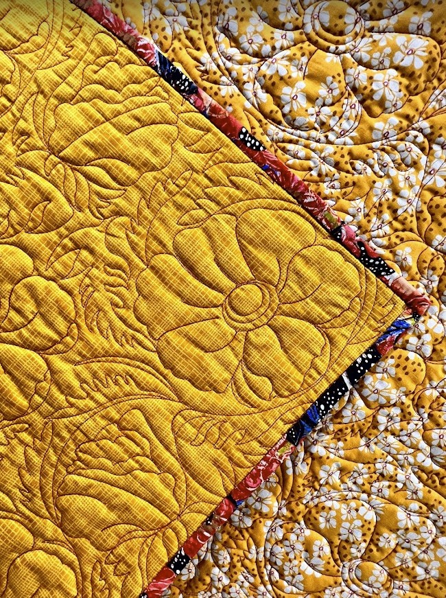 Boho Blooms Sample Quilt, Free Spirit?