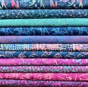 Saltwater Batik Scraps, Found, Carrie Bloomston, Anthology Fabric