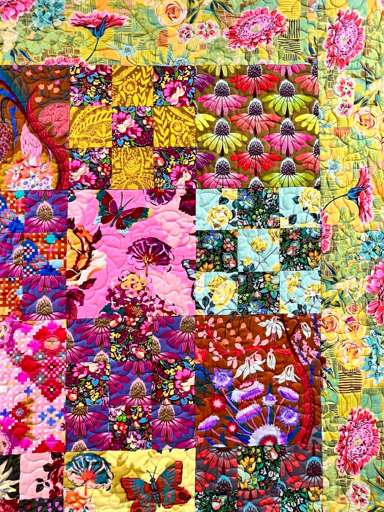 Love Always Sample Quilt, Anna Maria Horner Free Spirit Fabrics
