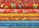 Sienna Batik X'S, Found, Carrie Bloomston, Anthology Fabrics