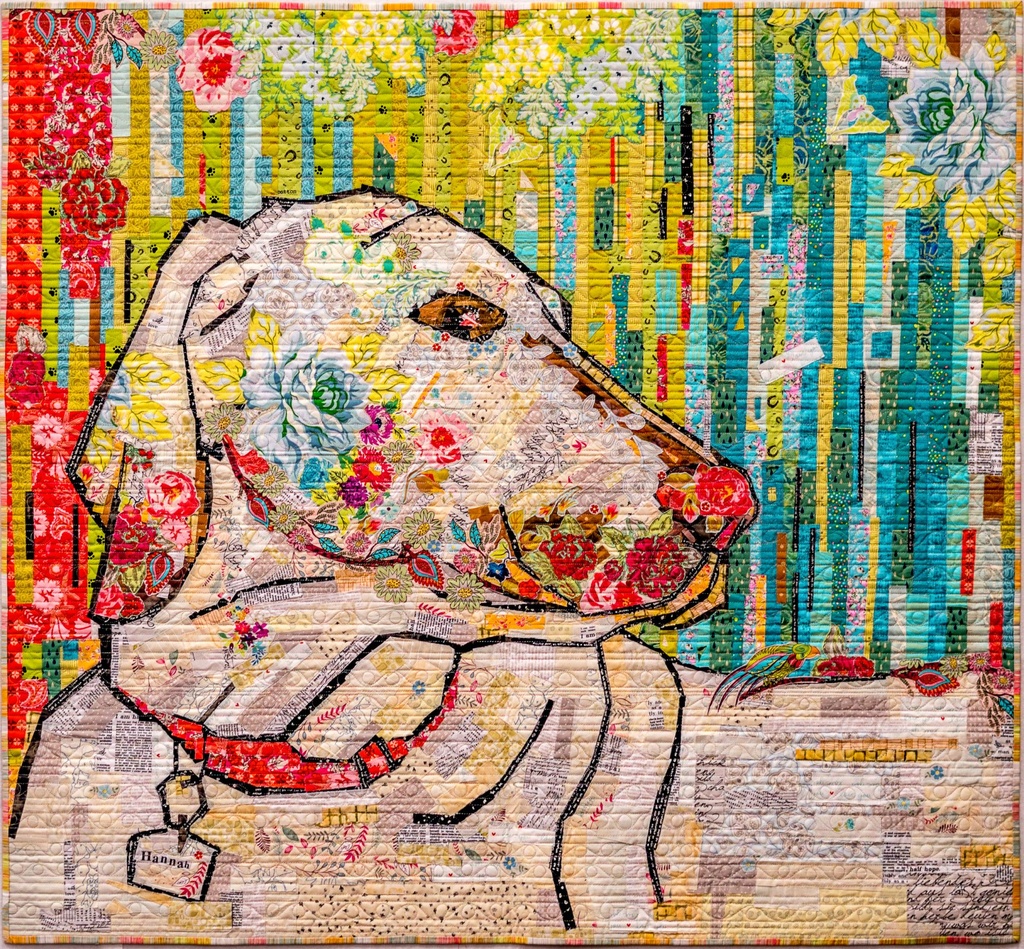 Best Friend Collage Pattern by Laura Heine