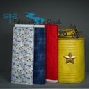 AdornIt Triangle Stripe Yellow