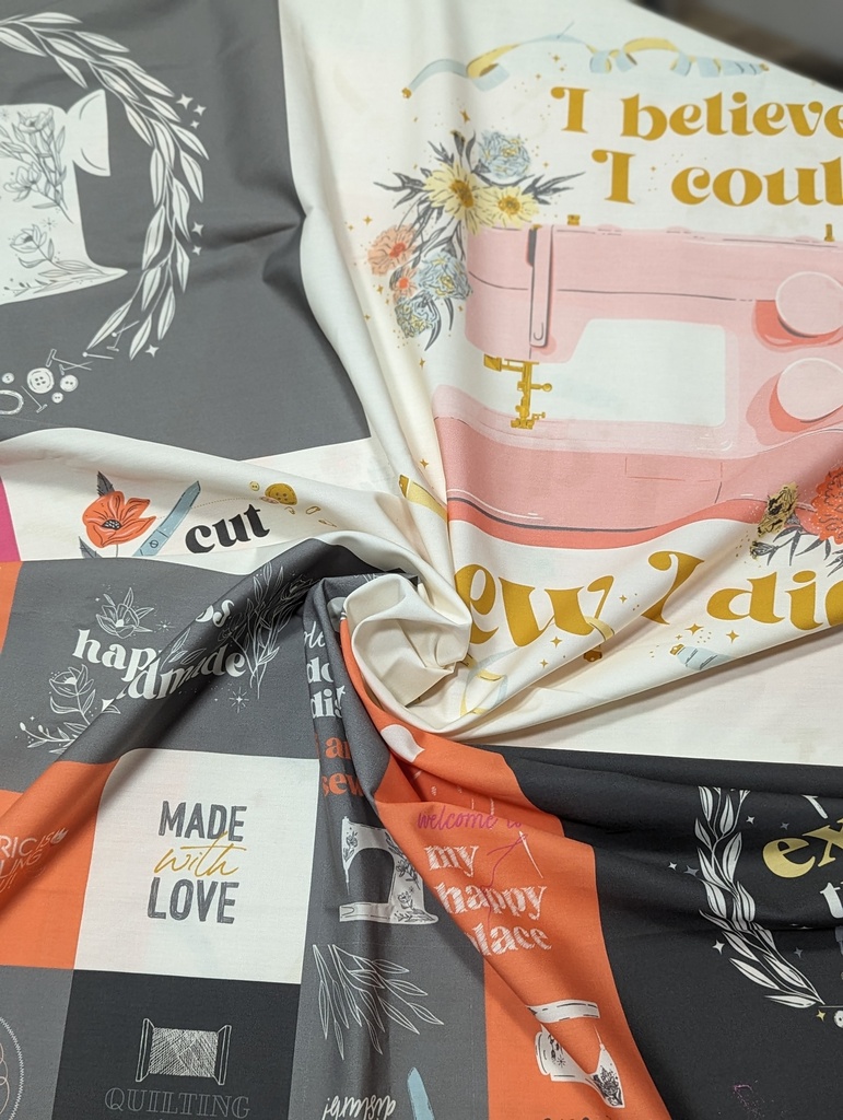 Sew Obsessed Panel, Art Gallery Fabrics
