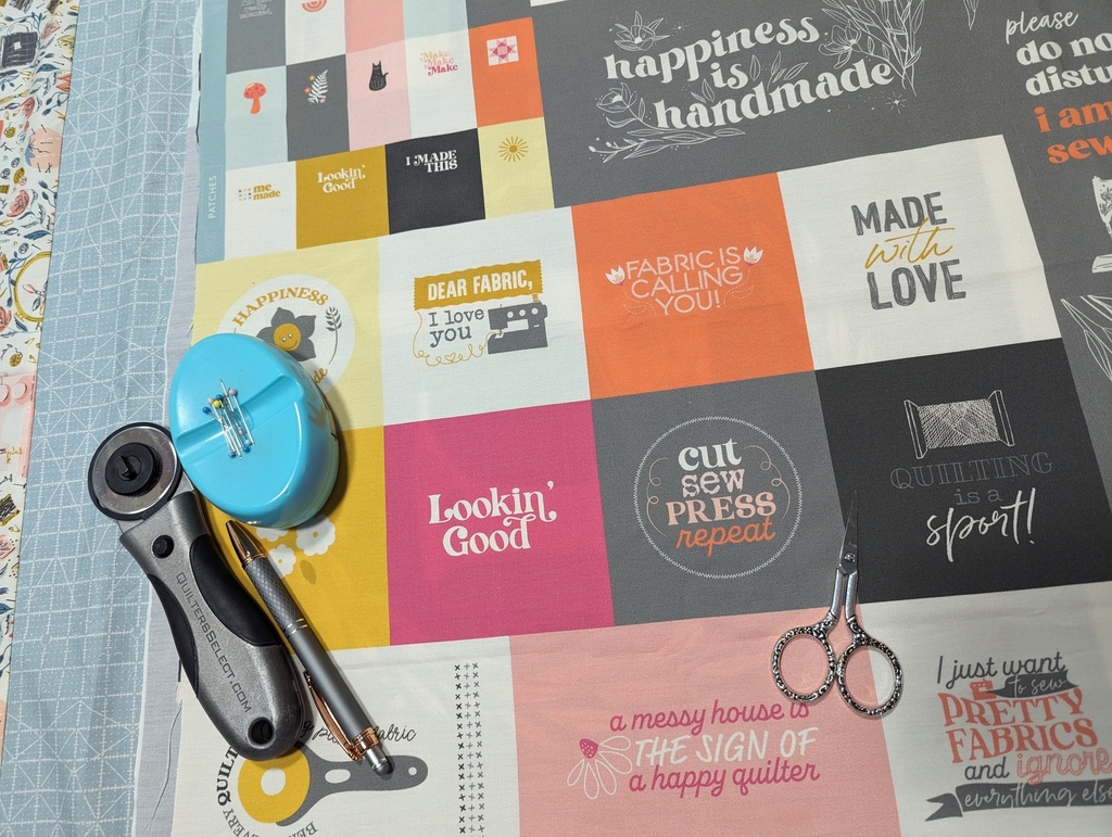 Sew Obsessed Panel, Art Gallery Fabrics