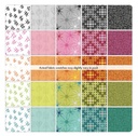 Fat Quarter 25pcs, fabrics shown, benartex