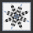 Salt & Pepper free star pattern, Ramblings, PB Textiles