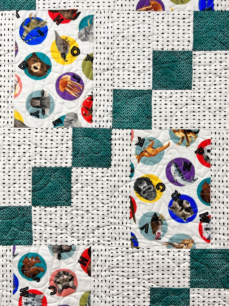 Alphabet Sample Quilt, ???