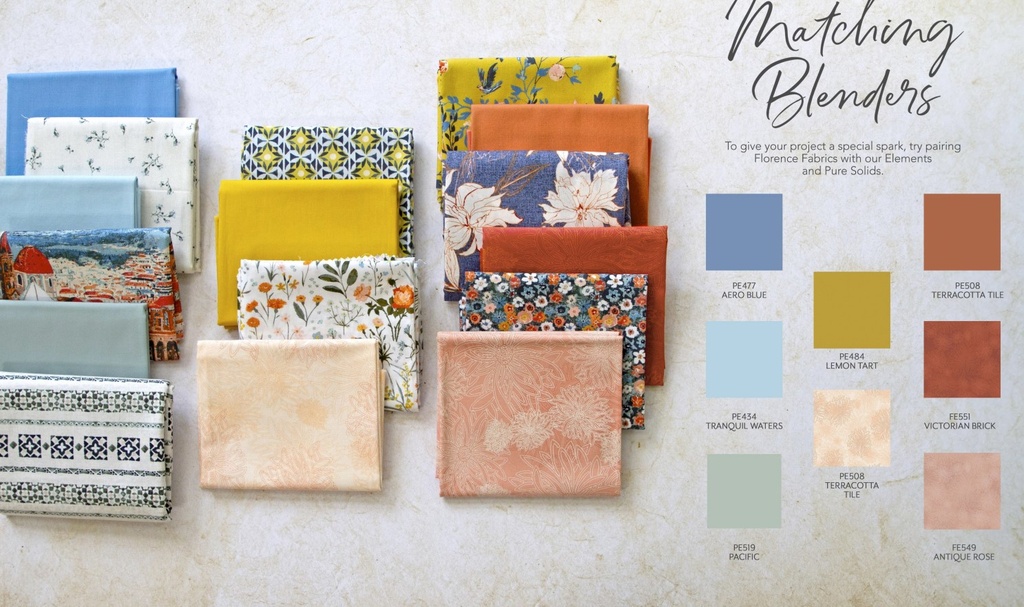 Florence Fat Quarter Bundle, Katarina Roccella, Art Gallery Fabrics