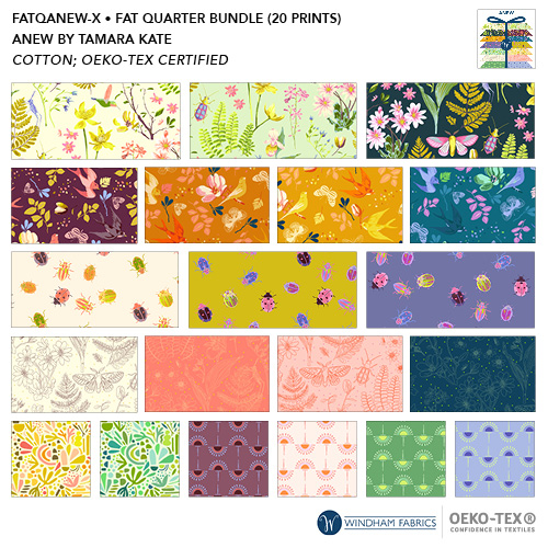 ANew Fat Quarter Bundle, Tamara Kate, Windham Fabrics