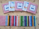 Chalk Texture 5x5 Charm Pack, Cherry Guidry, Benartex Fabrics