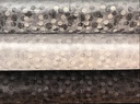 108" Charcoal, Fog, Grey Jot Dot WideBack, Blank Quilting