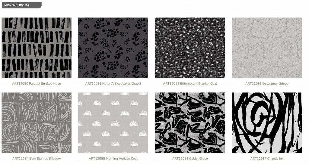 AbstrArt, FQ Fabric Wonders, Katarina Roccella, Art Gallery Fabrics
