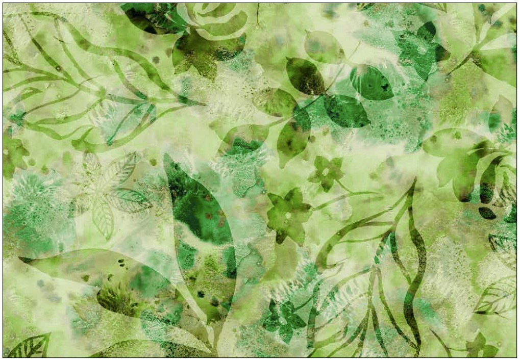 108" Green Botanical, P&B Textiles
