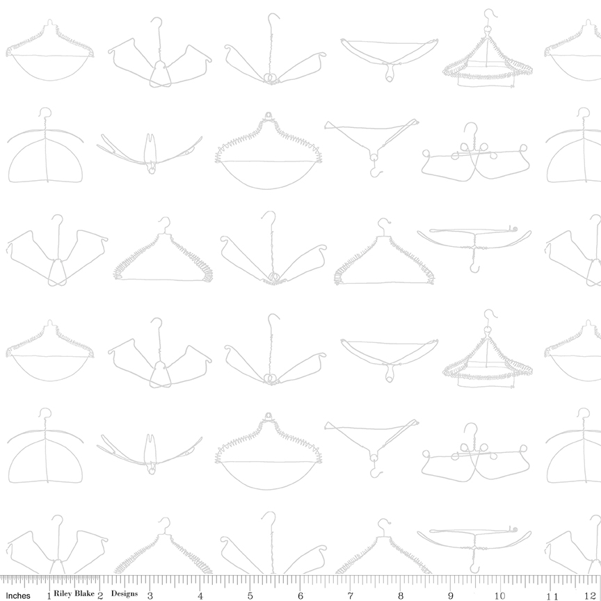 Press On Wire Hangers, by J. Wecker Frisch for Riley Blake Designs