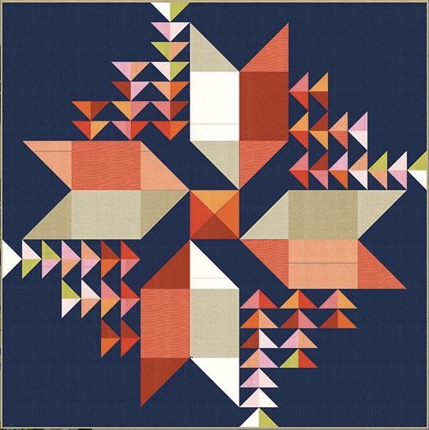 Wind Drifter Quilt Pattern, Robin Pickens