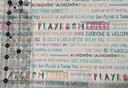Playroom Rules, Word Fabric, PLR-89810, Art Gallery Fabrics