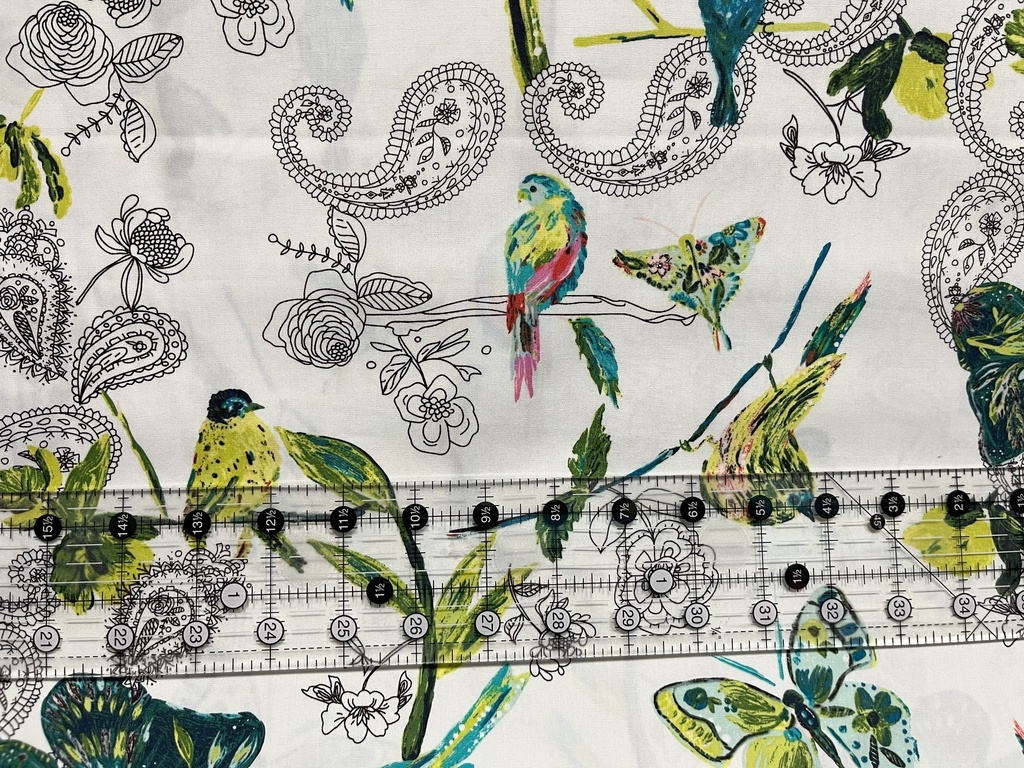 Butterflies, C'est la Vie Winter, Bari J, JOI-89127, Art Gallery Fabric