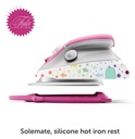Oliso Mini Iron With Trivet Tula Pink