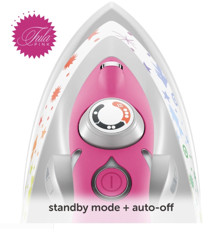 Oliso Mini Iron With Trivet Tula Pink