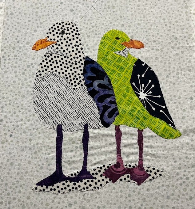 Seaside Block of the Month, Barbara Persing, Island Batik