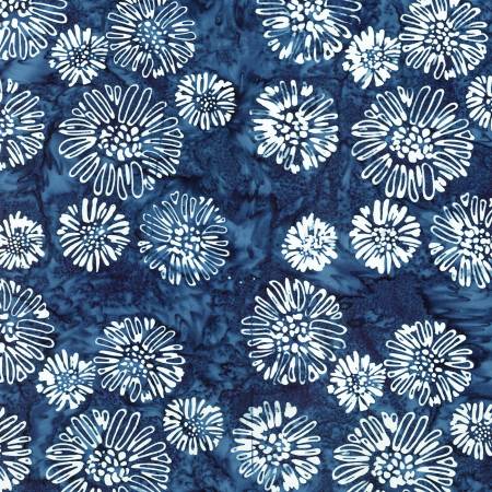 3 Yard Bundle Batik Wideback, Let Freedom Reign, Moody Blues, Riley Blake Designs
