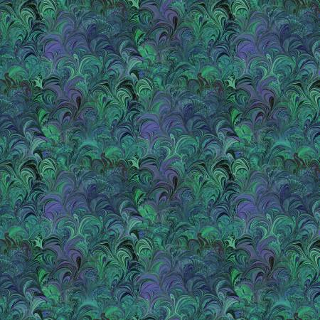 108in Cosette Dark Teal Wideback, Benartex