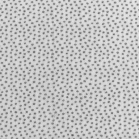 90in Wide Silver Dottie Cuddle, Shannon Fabrics