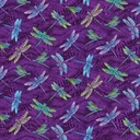 Large Dragonfly Purple, Dragonfly Wonder, Ann Lauer, Benartex Fabrics