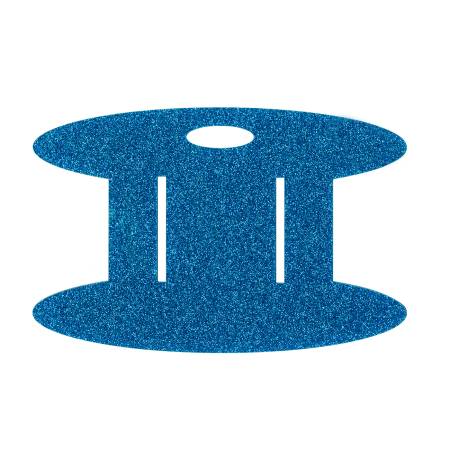 Binding Wrap and Store Spool Blue, Gypsy Quilter
