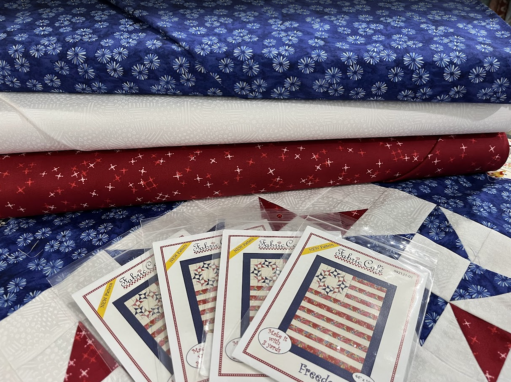 Freedom 3 Yard Kit, with Pattern by Fabric Cafe