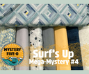 Surf's Up Mega Mystery Quilt Kit, Log Cabin, Mystery Five-0
