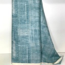 Modern Grid Aqua, AdornIt Fabrics