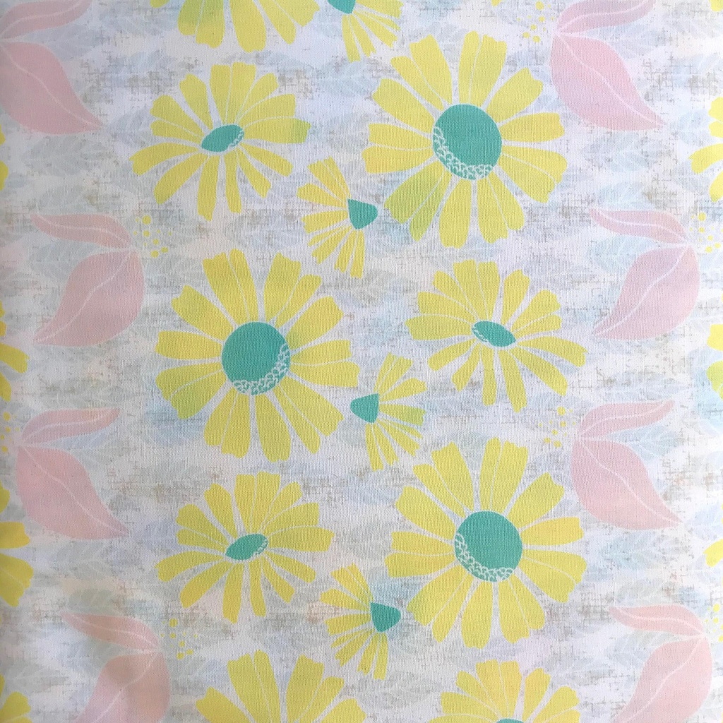 Sunflowers, Watercolor Floral, Bonnie Christine, Art Gallery Fabrics