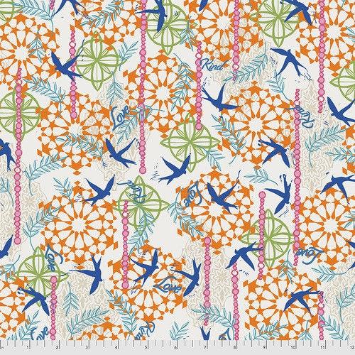 Garden Floral Fabric, Valori Wells, FreeSpirit Fabrics