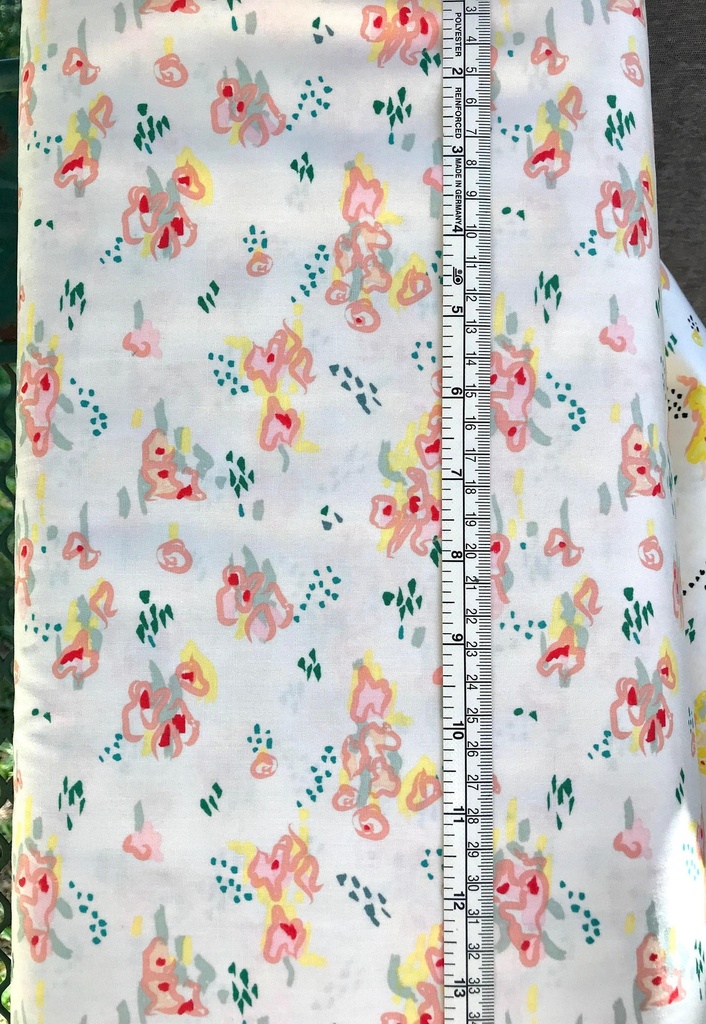 Orange Florals, by Pat Bravo, Art Gallery Fabrics