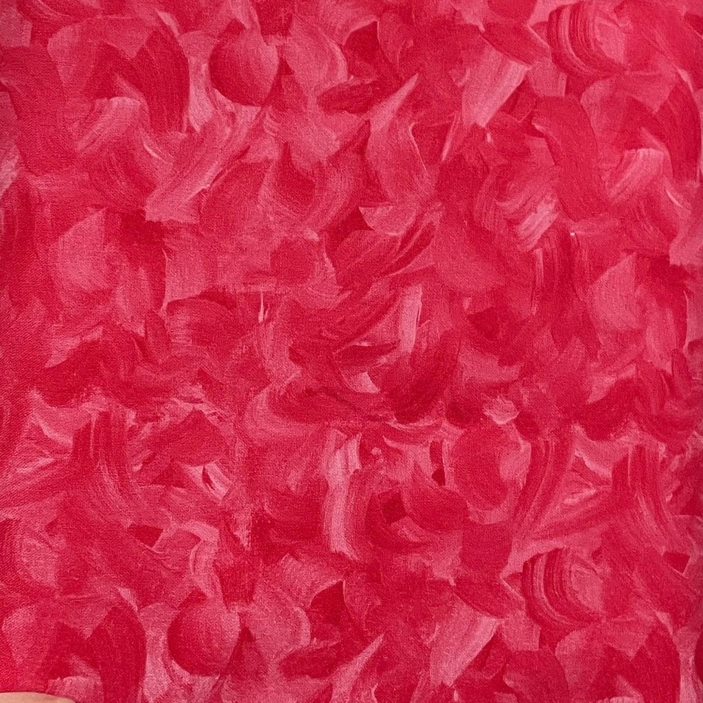 Pink Quilting Fabric, Impasto, Flourish Collection, Sue Penn, PWSP035, FreeSpirit Fabrics