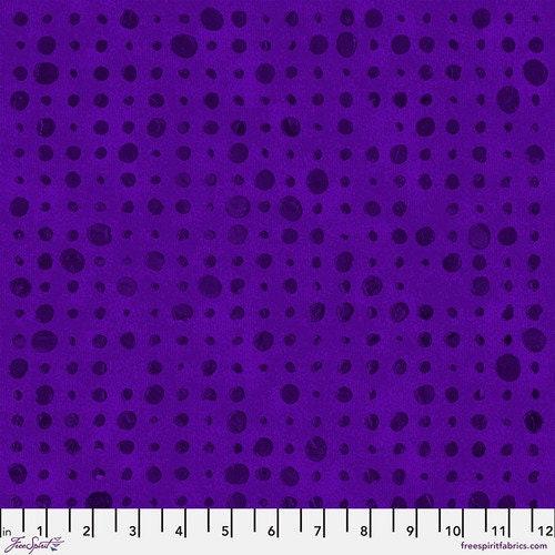 Purple Quilting Fabric, Pebble, Textures, Sue Penn, PWSP011, FreeSpirit Fabrics