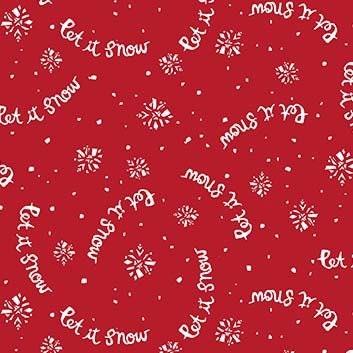 Snowy Red, Most Wonderful Time of the Year, Michael Miller Fabrics