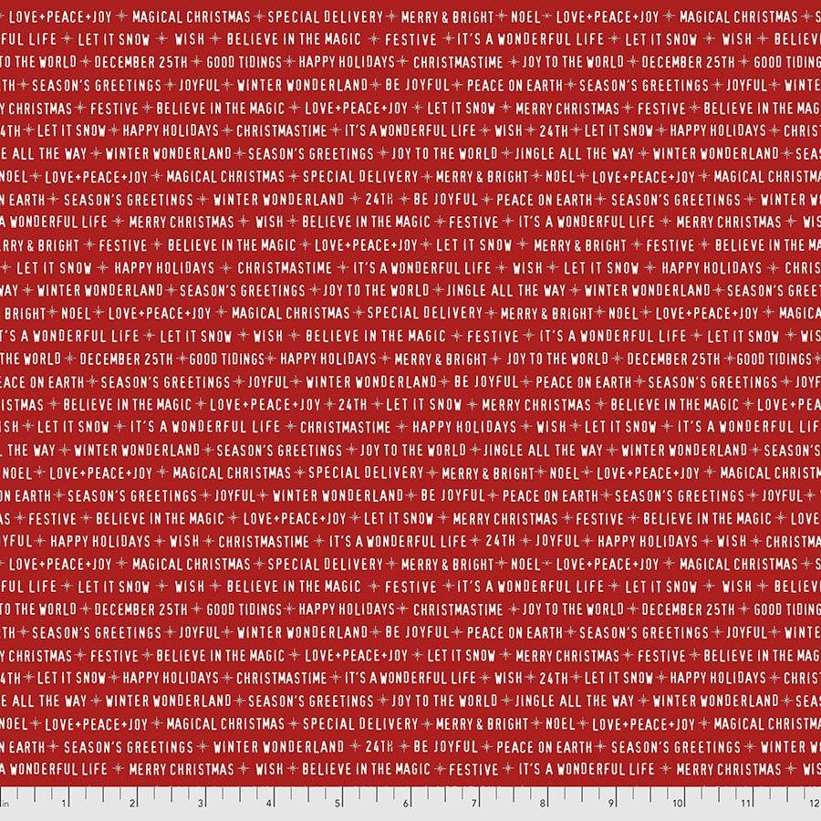 Tim Holtz, Christmas Text, Eclectic Elements, PWTH163, FreeSpirit