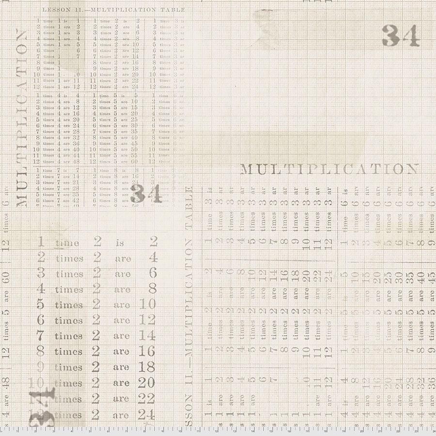 Tim Holtz, Eclectic Elements, Math Fabric, Text Fabric, Free Spirit Fabrics