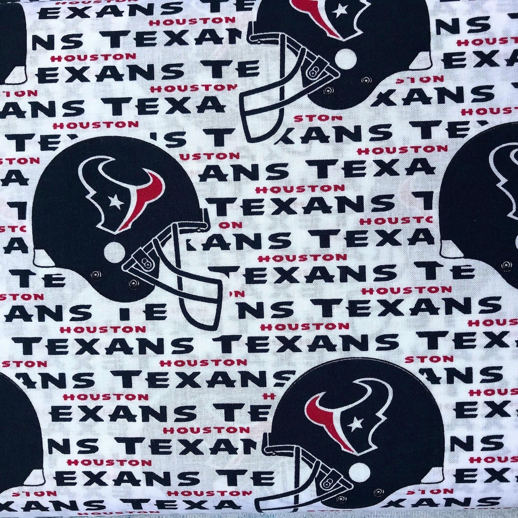 White Houston Texans Cotton 60in, From Fabric Traditions