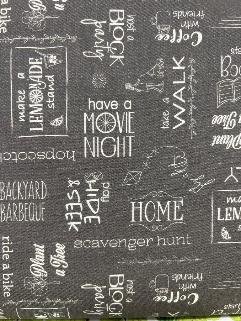 Neighbor Words, Be My Neighbor, Windham Fabrics