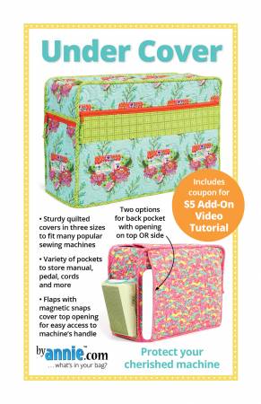 Under Cover, Sewing Machine Cover, by Annie