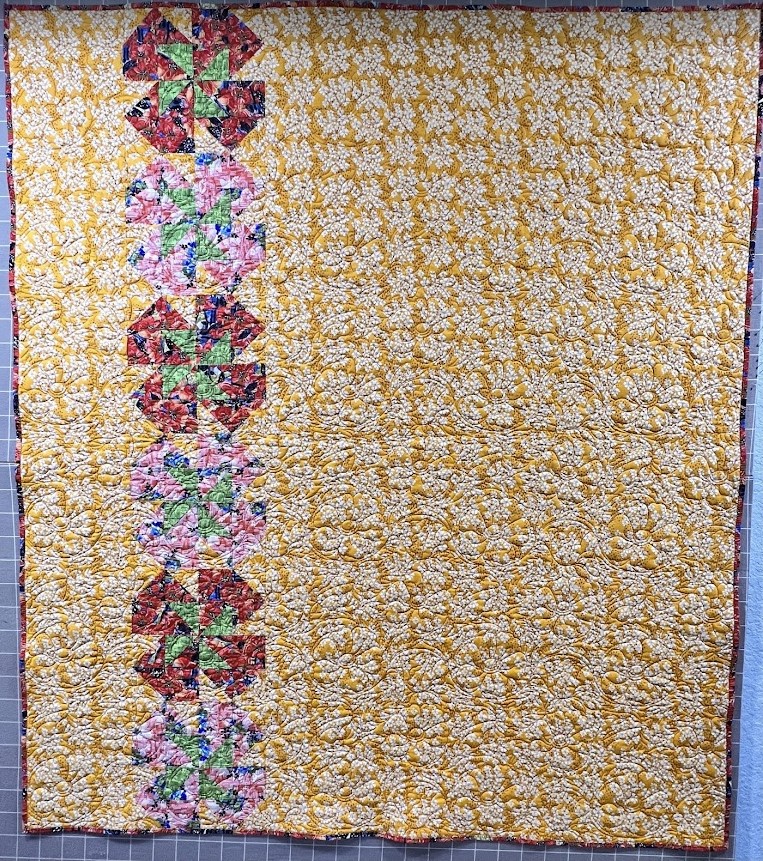 Boho Blooms Sample Quilt,  68" x 61", FreeSpirit Fabrics