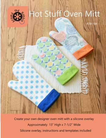 Hot Stuff Oven Mitt, Lisa Amundson, Around the Bobbin